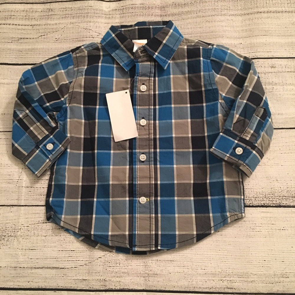 Gymboree button down NWT